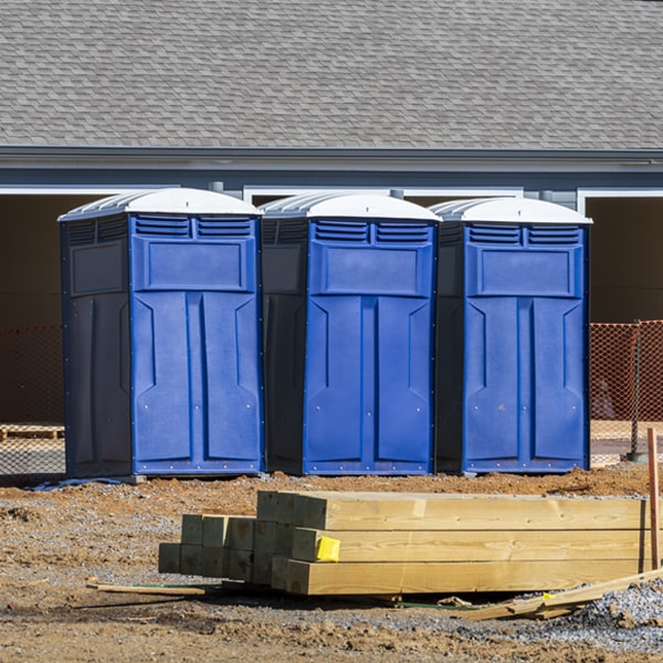 how do you ensure the porta potties are secure and safe from vandalism during an event in Sugar Creek